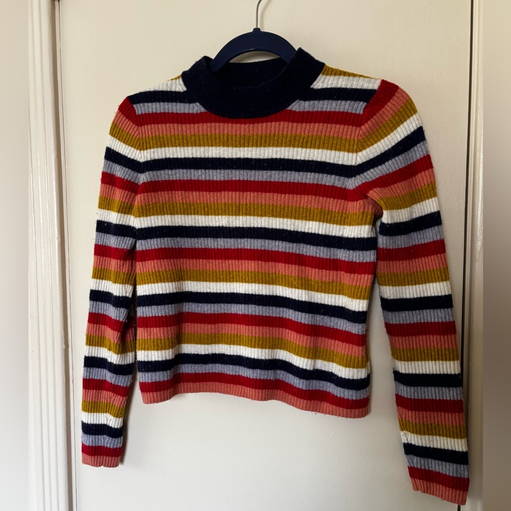 Madewell Multicolor Striped Sweater